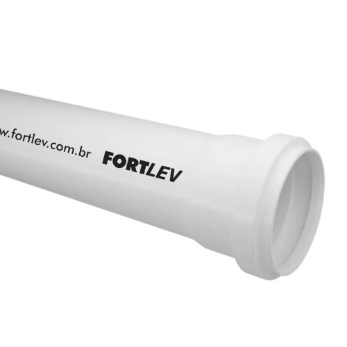 Tubo para Esgoto de 75mm (3") com 6m Fortlev
